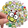 10 30 50PCS Kawaii Keroppi Stickers Cartoon Kids Toys PVC Graffiti Decals Phone Suitcase Stationary Fridge 2 - Keroppi Shop