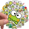 10 30 50PCS Kawaii Keroppi Stickers Cartoon Kids Toys PVC Graffiti Decals Phone Suitcase Stationary Fridge 3 - Keroppi Shop