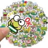 10 30 50pcs Kawaii Anime KEROKERO KEROPPI Stickers Decals Waterproof Decorative Stationery Laptop Car Cute Kids 3 - Keroppi Shop