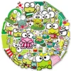 10 30 50pcs Kawaii KEROKERO KEROPPI Cartoon Stickers Sanrio Aesthetics Decal Laptop Skateboard Suitcase Luggage Sticker 2 - Keroppi Shop