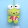 Anime Cartoon Cute Saniroed Keroppi Plush Doll Bag Ornament Pendant Kawaii Animals Stuffed Plushie Soft Toys 4 - Keroppi Shop