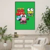 Cute Sanrio Kero Kero Keroppi Poster Prints Wall Painting Bedroom Living Room Wall Sticker Office Small 3 - Keroppi Shop