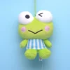 Sanrio Cute Kero Kero Keroppi Plush Doll Backpack Pendant Anime Cartoon Cute Cute Frog Keychain Boy 3 - Keroppi Shop