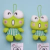 Wholesale 24pcs lot 10cm 12cm My Kero Keroppi Plush Toy Pendant Green Frog Stuffed animal dolls 1 - Keroppi Shop