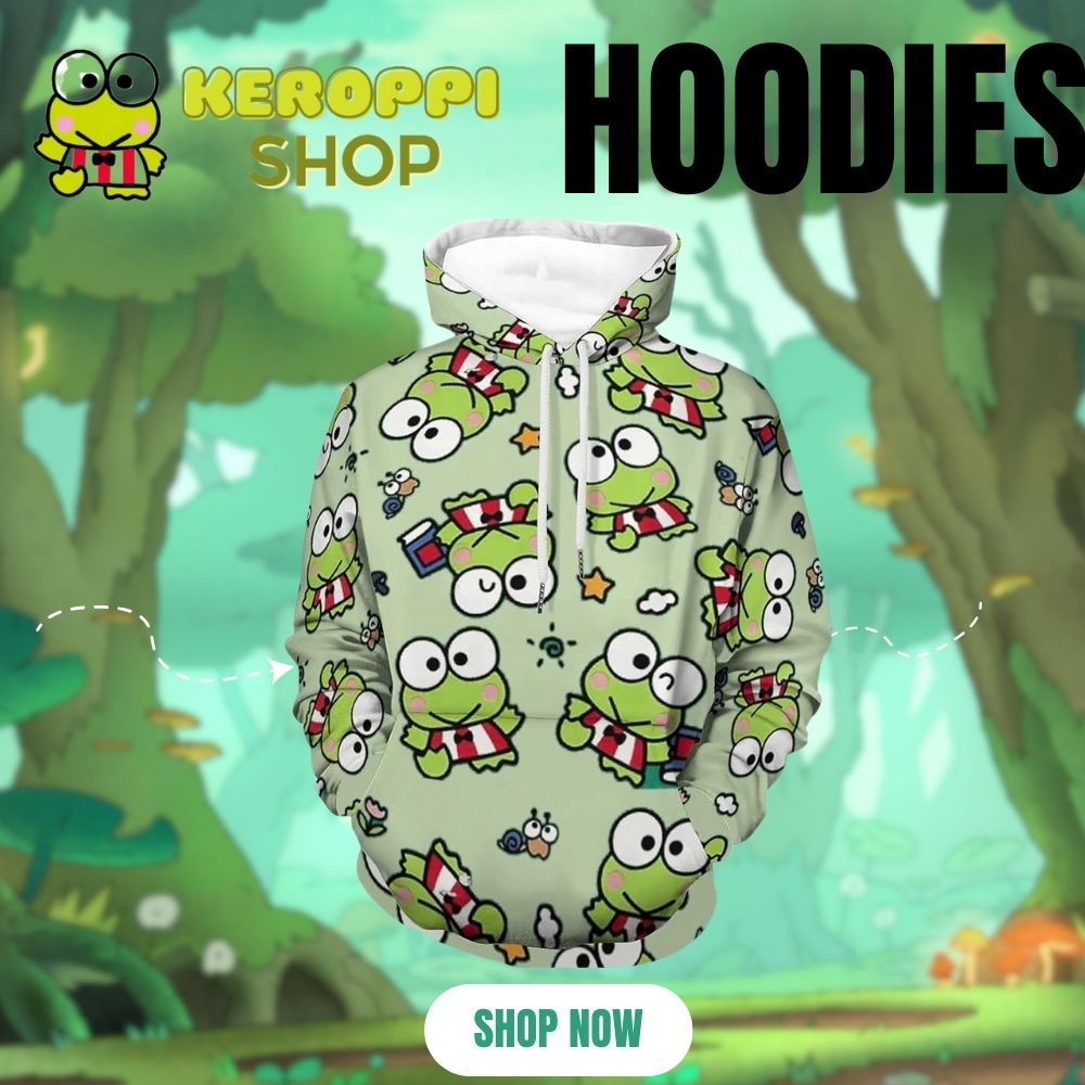 keroppi hoodie