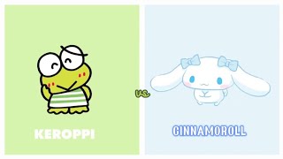 Popularity in Pop Culture: Keroppi vs. Cinnamoroll