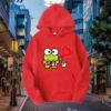 kf S93a6249a24f34c51bdd292a1f0d5d798q Sanrio Keroppi Printed Male Sweatshirts Cartoon Pattern Anime Trendy Long Sleeve Men Hoodies Autumn Winter Casual - Keroppi Shop