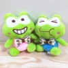 kf Sb75dff8c8f5d4018ac7092d2be6f5d83e Sanrio Cute Kero Kero Keroppi Plush Doll Backpack Pendant Anime Cartoon Cute Frog Keychain Bag Decor - Keroppi Shop