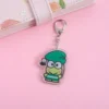 kf Se382ecb474a7470eb9aa1cf4f886f861l Acrylic Cartoon Anime Pendant Keychains Holder Car Key Chain Key Ring Bag Hanging Jewelry Gifts Accessories - Keroppi Shop