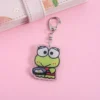 kf Sedc0a1cbc75f4f6f895fc309d212452fP Acrylic Cartoon Anime Pendant Keychains Holder Car Key Chain Key Ring Bag Hanging Jewelry Gifts Accessories - Keroppi Shop